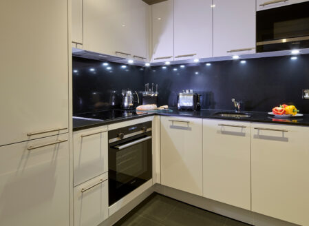 Make use of a fully equipped, separate kitchen