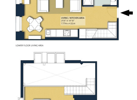 COTC-One-Bedroom-Penthouse(splitlevel)-2