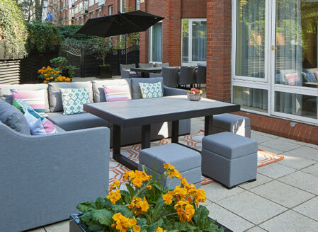 Deluxe Two-Bedroom Garden Terrace Apartment