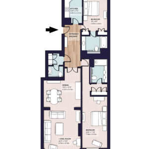 Luxury Two Bedroom 