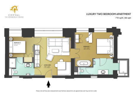 Luxury Two Bedroom 