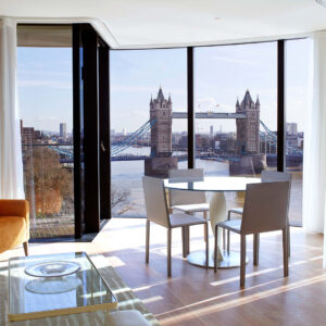 The iconic Tower Bridge - unmistakably London at Cheval Three Quays
