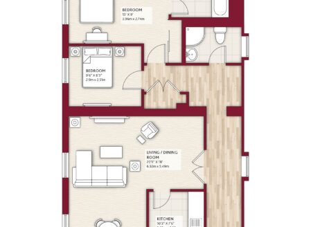 Superior Two-Bedroom Apartment