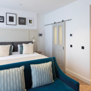 Bedroom and Open Plan Living Room