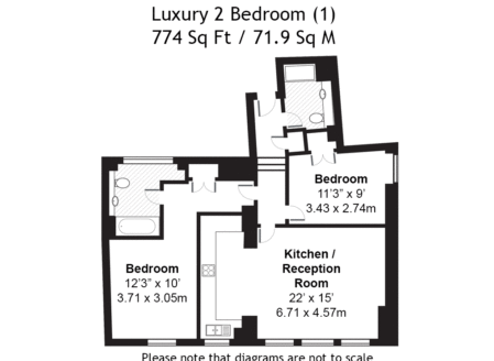 Luxury Two-Bedroom Apartment