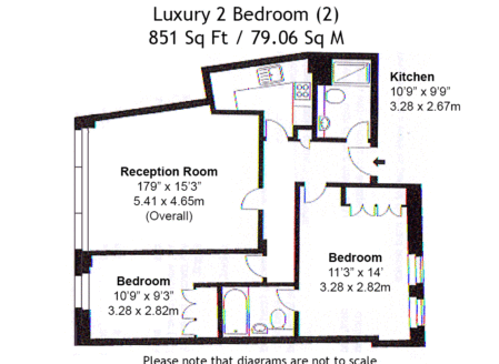 Luxury Two-Bedroom Apartment