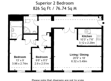 Superior Two-Bedroom Apartment