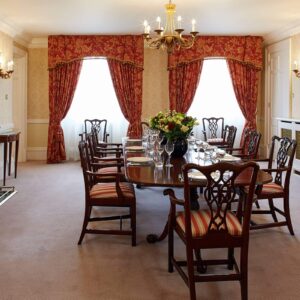 The spacious apartments are designed for hosting and entertaining