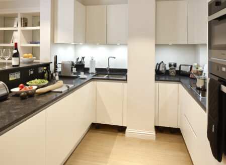 One-Bedroom Apartment - Kitchen