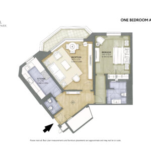 A city-facing Type C Apartment