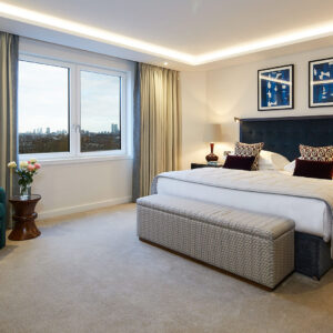 The spacious Master Bedroom with en-suite bathroom.