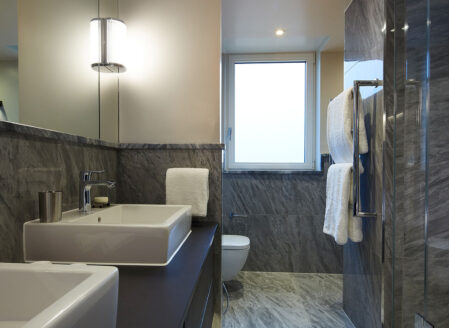 An en-suite bathroom in the Master Bedroom (H-type)