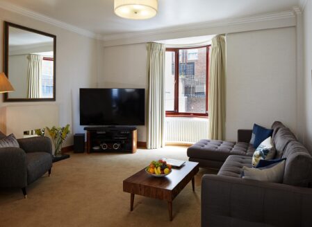 Living Area - Three Bedroom Townhouse