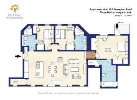 Deluxe Three-Bedroom Apartment