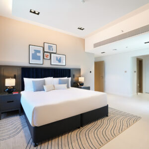 Bedrooms are fitted with high quality linens