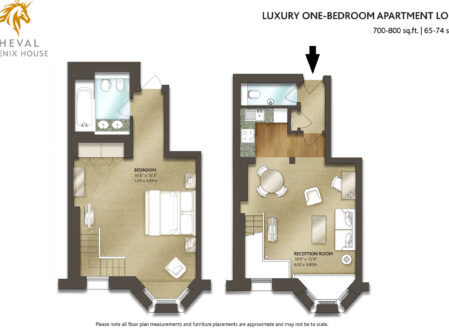 One Bedroom Open Plan Apartment