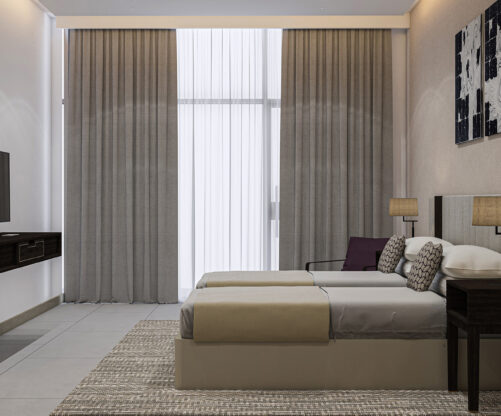 Deluxe Three-Bedroom Apartments