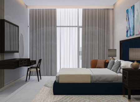 The Master Bedroom features a king-size bed and ensuite bathroom