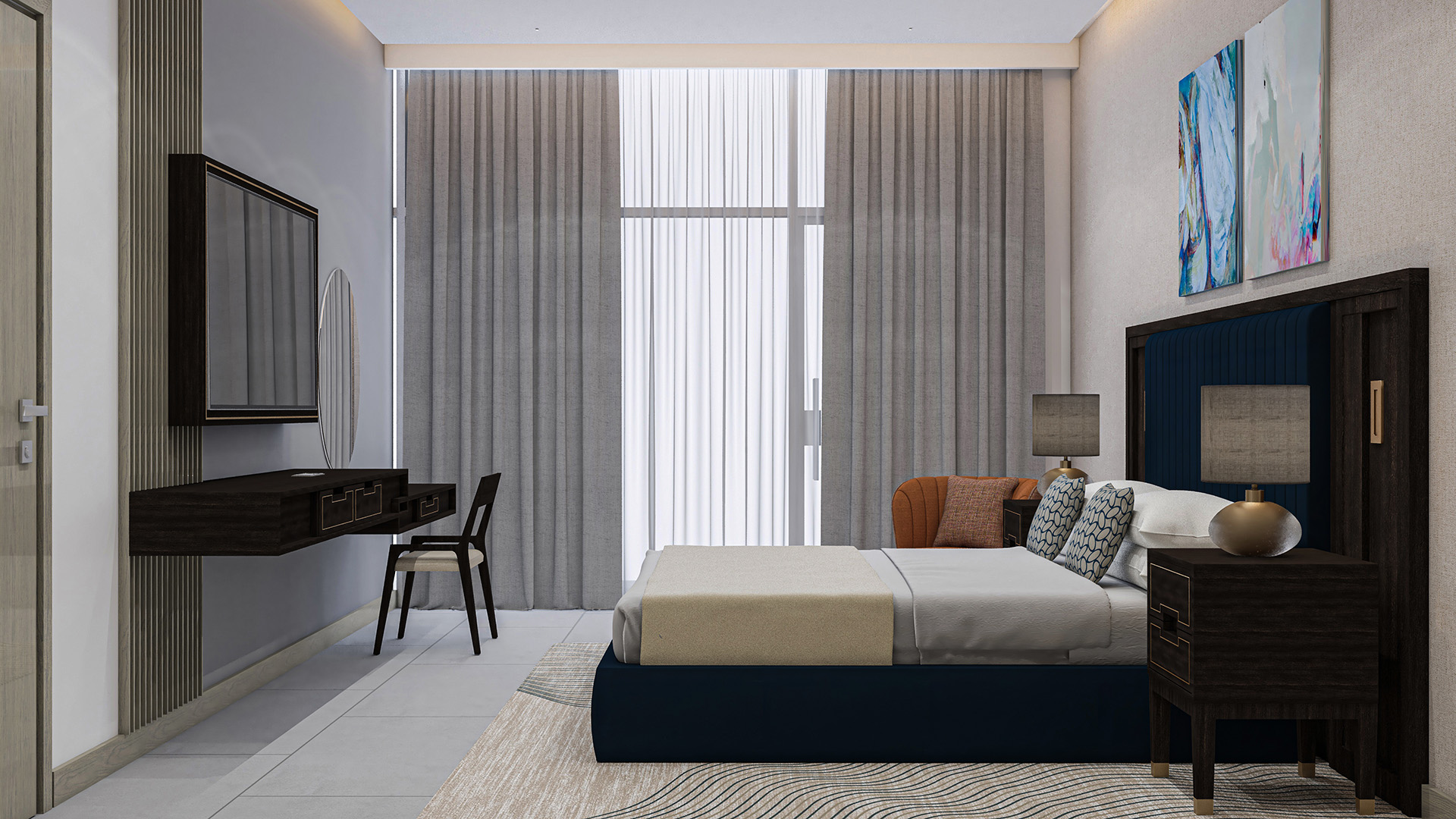 Deluxe One-Bedroom Apartments
