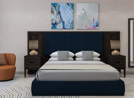 The Master Bedroom has ample storage space
