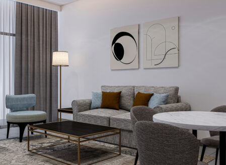 Relax and unwind in your own private living space