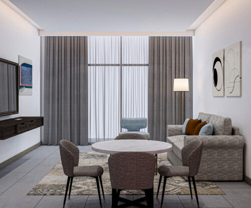 Deluxe Two-Bedroom Apartments