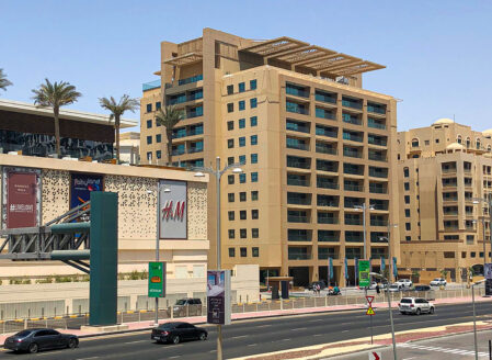 The Nakheel Mall is immediately adjacent to Cheval Maison - The Palm Dubai