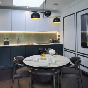 The third style, neutral equestrian at Lexham Gardens