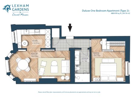 Deluxe One-Bedroom Apartments (type 2)