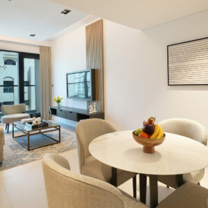 All apartments have smart TVs in the lounge and bedrooms