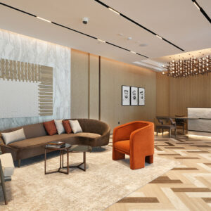 Reception area 