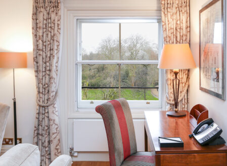 Apartment 15 Living Room with view of the park