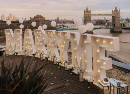 The Proposal Company - Cheval Three Quays ©emilyhullphotography