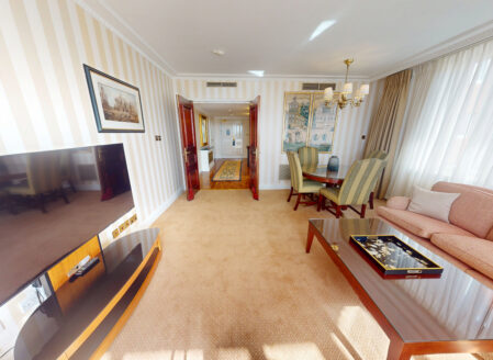 Two Bedroom Penthouse (7F) Living Room