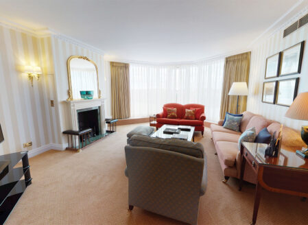 Two Bedroom Penthouse (8E) Living Room