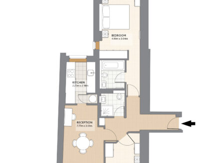 Luxury Two-Bedroom Apartment (2A, 3A, 4A)