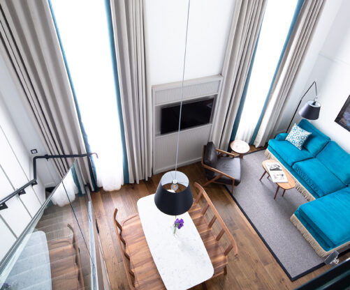 Deluxe One-Bedroom Loft Apartments