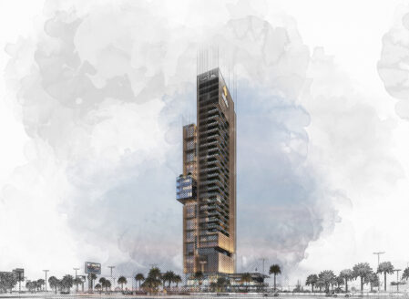 Cheval Ladun Living situated on King Fahd Road (computer-generated image)
