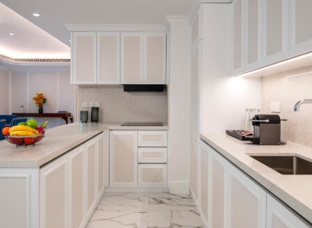 All apartments feature fully-equipped kitchens